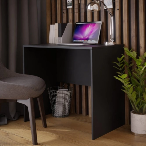 Czarne biurko 80x50 cm